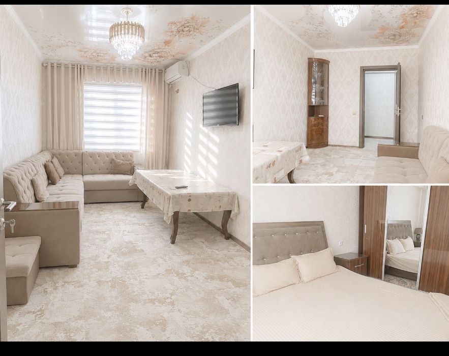 3-xonali kvartira, 70 m², Andijon, ijaraga