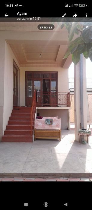 5-room house part, 4 m², Andijan, for sale
