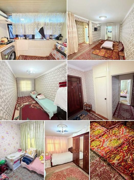 3-xonali kvartira, 68 m², Qo‘qon, sotuvga