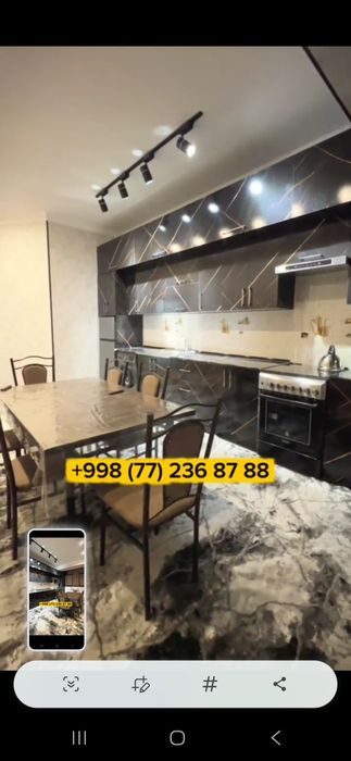 2-xonali kvartira, 90 m², Qarshi, ijaraga