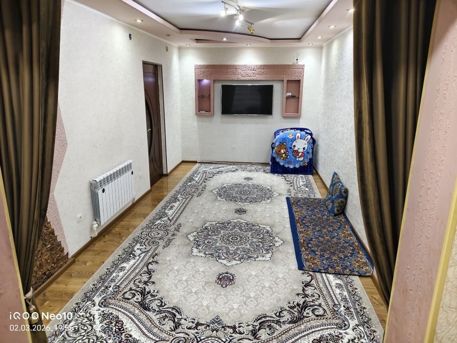 3-room apartment, 63 m², Karshi, for sale