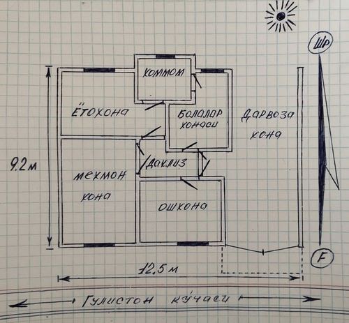 4-room house, 400 m²