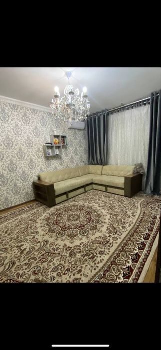 1-комнатная квартира, 45 м², Джизак, в аренду