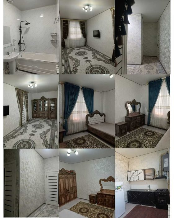 3-комнатная квартира, 70 м², Джизак, в аренду
