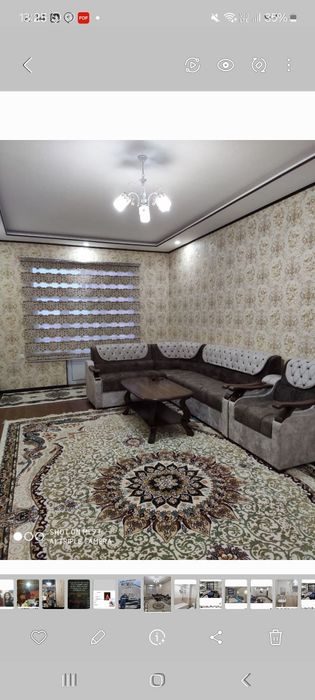 2-комнатный дом, 75 м², Джизак, на продажу