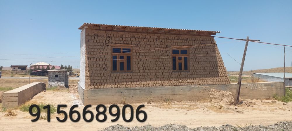 2-комнатная часть дома, 6 м², Джизак, на продажу