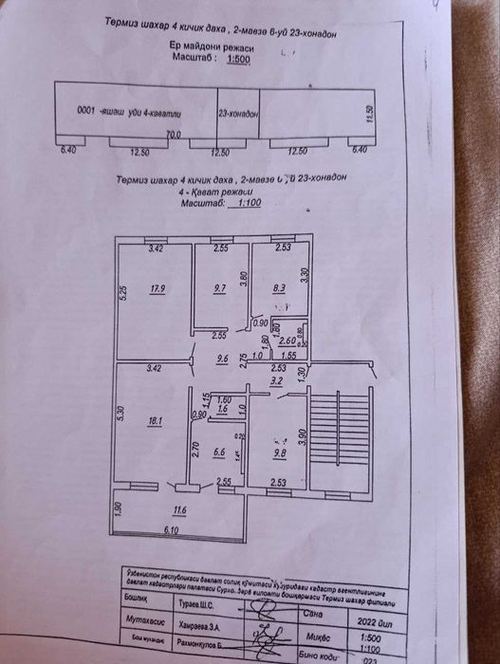5-комнатная квартира, 100 м²