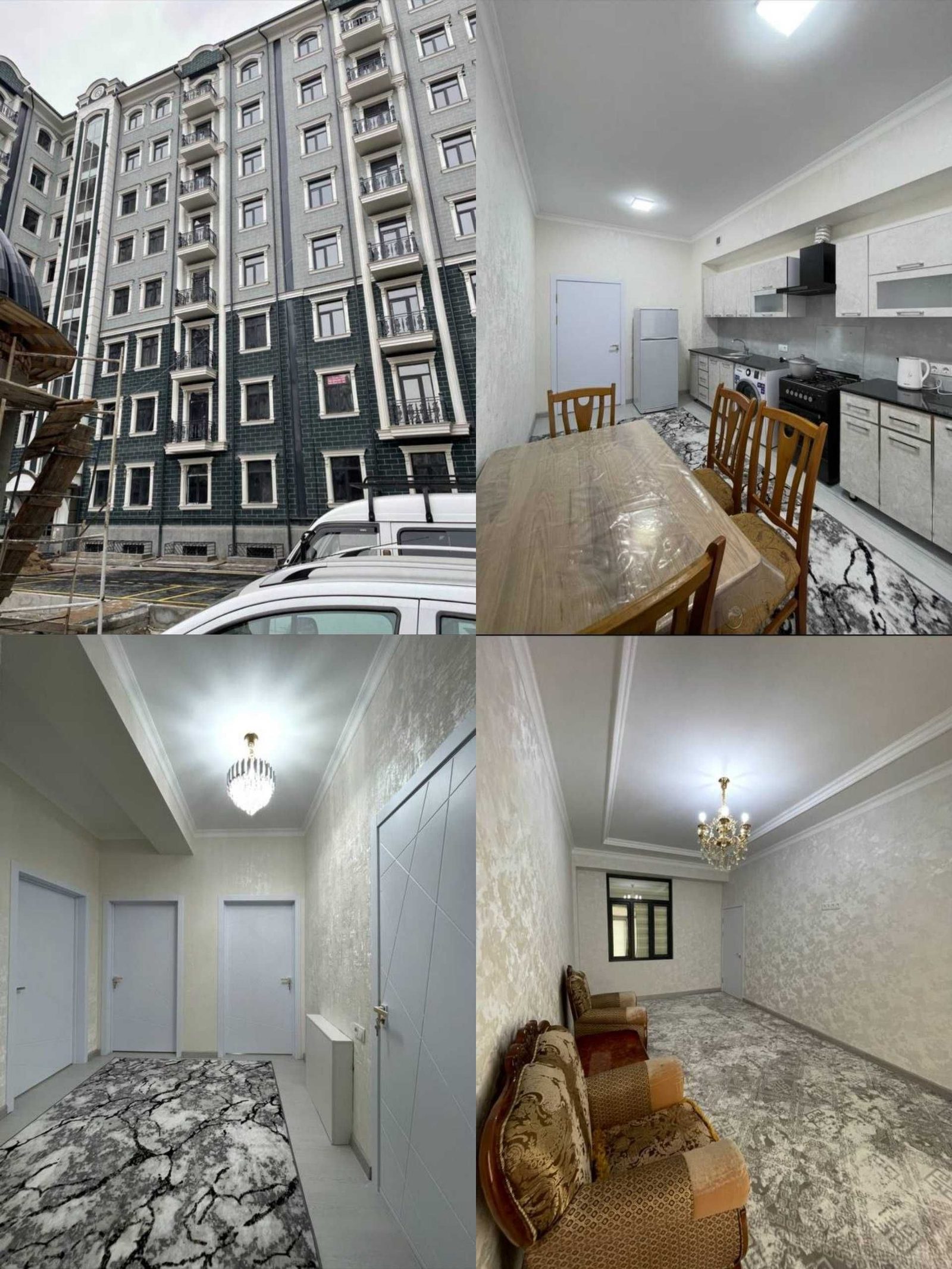 3-room apartment, 65 m², Tashkent, Uchtepa District, for rent