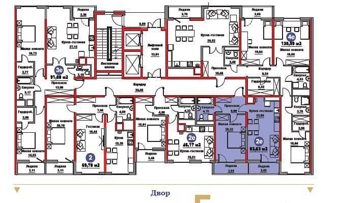 2-room apartment, 52.72 m², Tashkent, Mirzo Ulugbek District, for sale