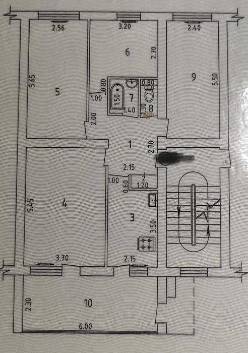 4-room apartment, 91 m²