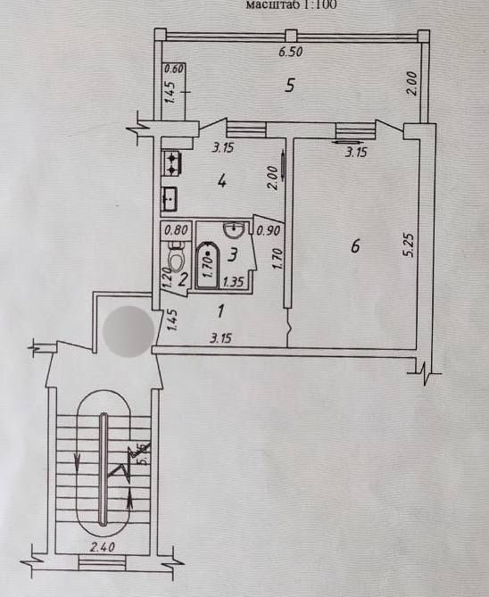 1-room apartment, 45 m², Tashkent, Mirzo Ulugbek District, for sale