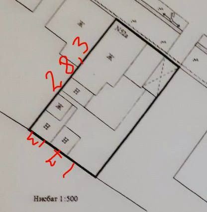 3-xonali uy, 60 m²
