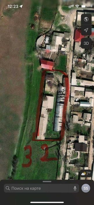 Янги Ташкентда катежлар дачалар рухсатномаси бор 32 сот фасад 100 метр