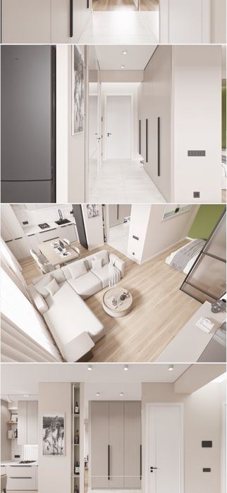 2-xonali kvartira, 43 m²