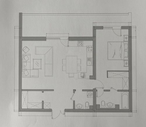 2-xonali kvartira, 80 m²