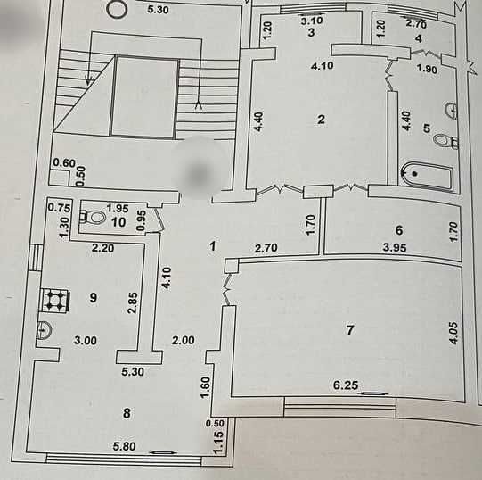 4-room apartment, 115 m², Tashkent, Mirabad District, for sale