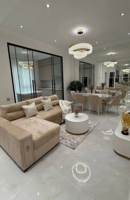 3-room apartment, 82 m², Tashkent, Mirabad District, for rent
