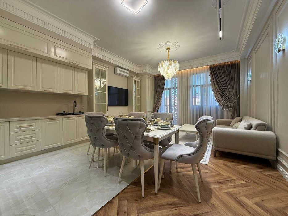 3-room apartment, 120 m², Tashkent, Mirabad District, for rent