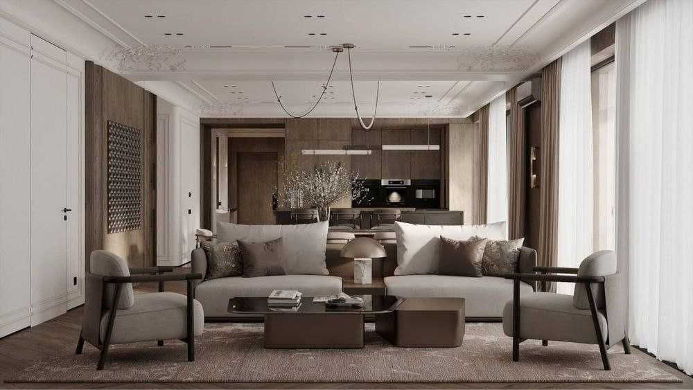 3-room apartment, 105 m², Tashkent, Mirabad District, for rent