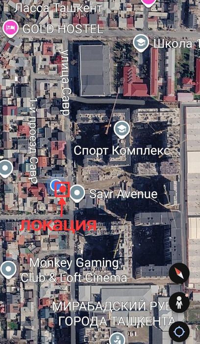 Продается идеальная земля для коммерции напротив жилого комплекса Savr