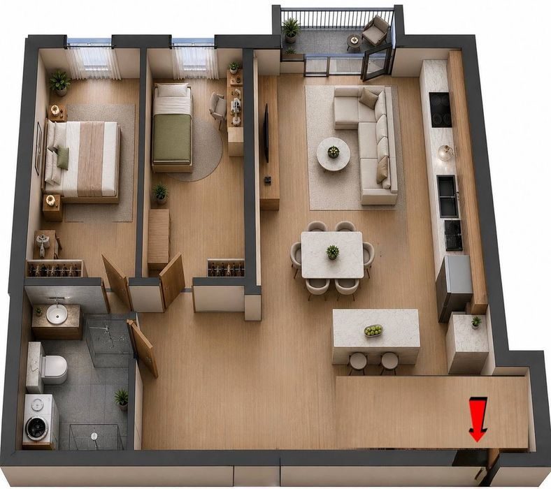 2-room apartment, 86 m², Tashkent, Bektemir District, for sale
