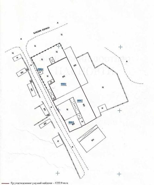 Продается земля 12 соток с помещением 1222 кв.м.