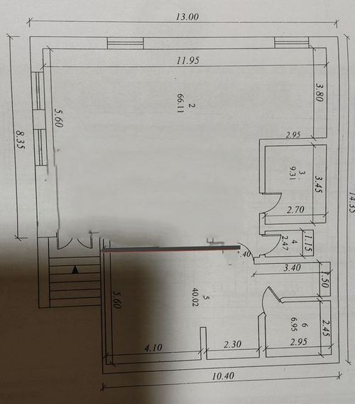 7-room house, 400 m²