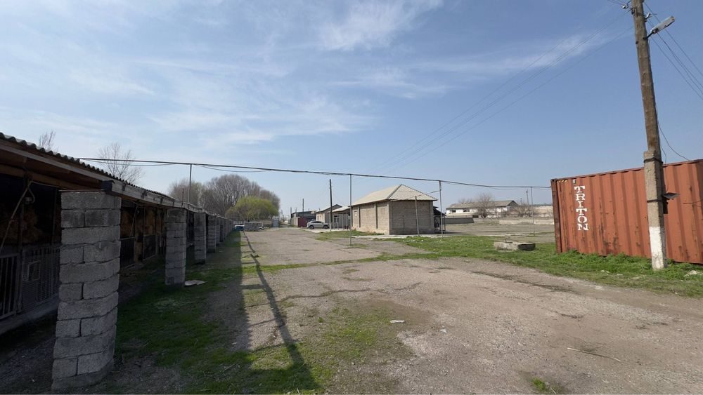 Срочно продается земельный участок на Юкоричирчик, Болта. Бывшая ферма