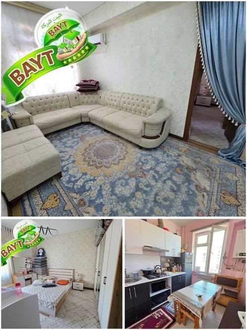 2-xonali kvartira, 48 m²