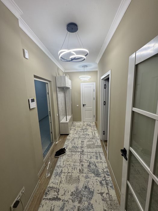 2-комнатная квартира, 56 м², Ташкент, Сергелийский район, в аренду