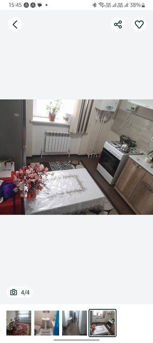 2-комнатная квартира, 58 м²