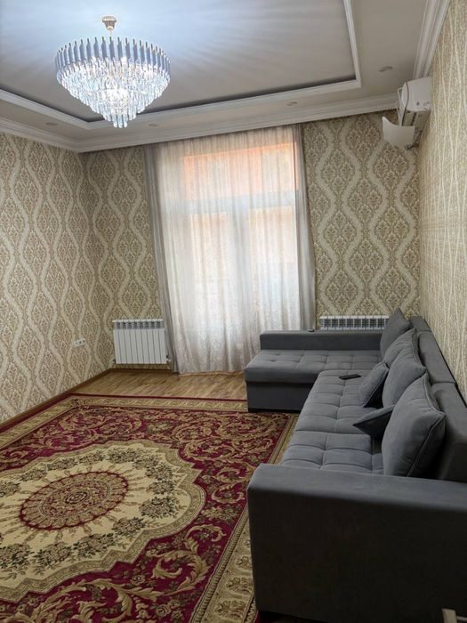 2-комнатная квартира, 62 м², Ташкент, Сергелийский район, в аренду
