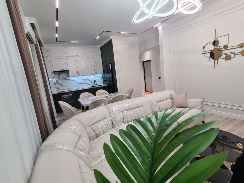 2-комнатная квартира, 76 м², Ташкент, Сергелийский район, в аренду
