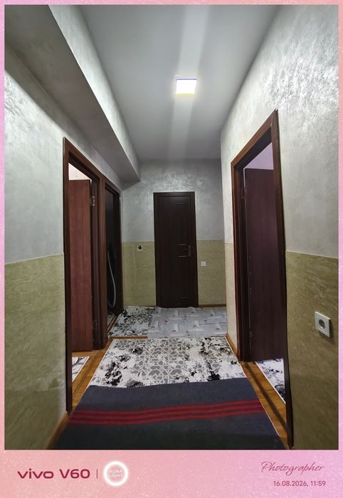 3-комнатная квартира, 65 м², Ташкент, Сергелийский район, в аренду