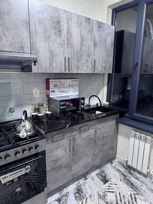 2-комнатная квартира, 60 м², Ташкент, Сергелийский район, в аренду