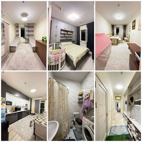 3-xonali kvartira, 75 m²
