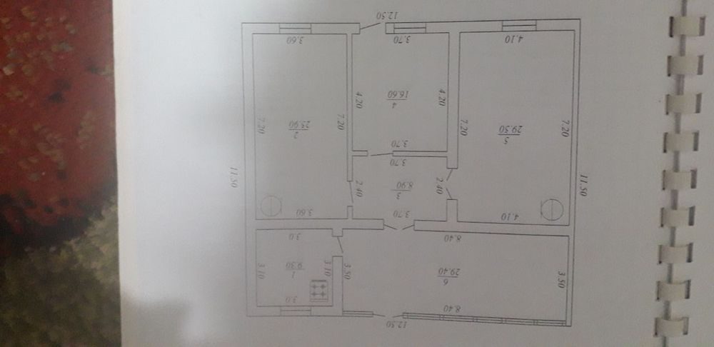6-xonali uy, 1600 m², Беруни, sotuvga