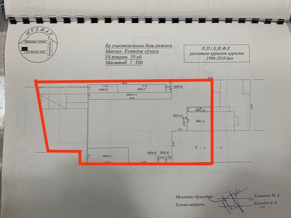 18-xonali uy, 3500 m², Назарбек, sotuvga