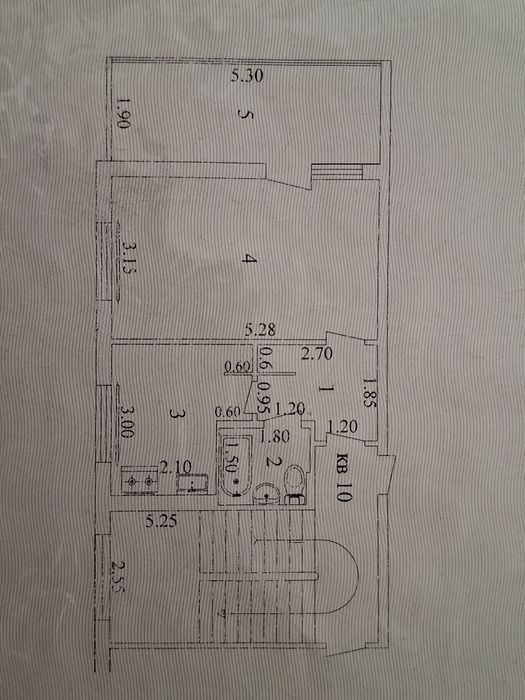 1-room apartment, 42 m², Tashkent, Almazar District, for sale
