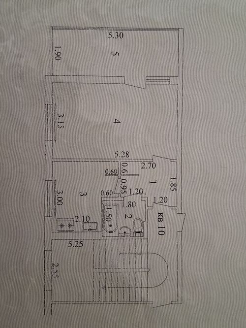 1-room apartment, 42 m²