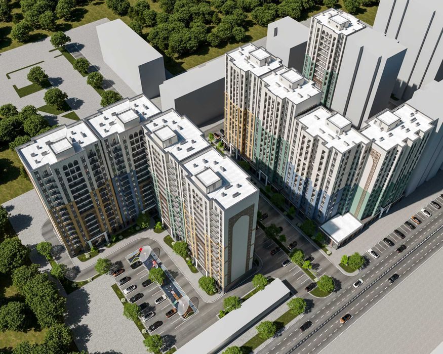 1-комнатная квартира, 43 м², Ташкент, Алмазарский район, на продажу