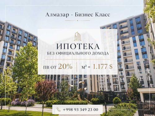3-xonali kvartira, 65.58 m²