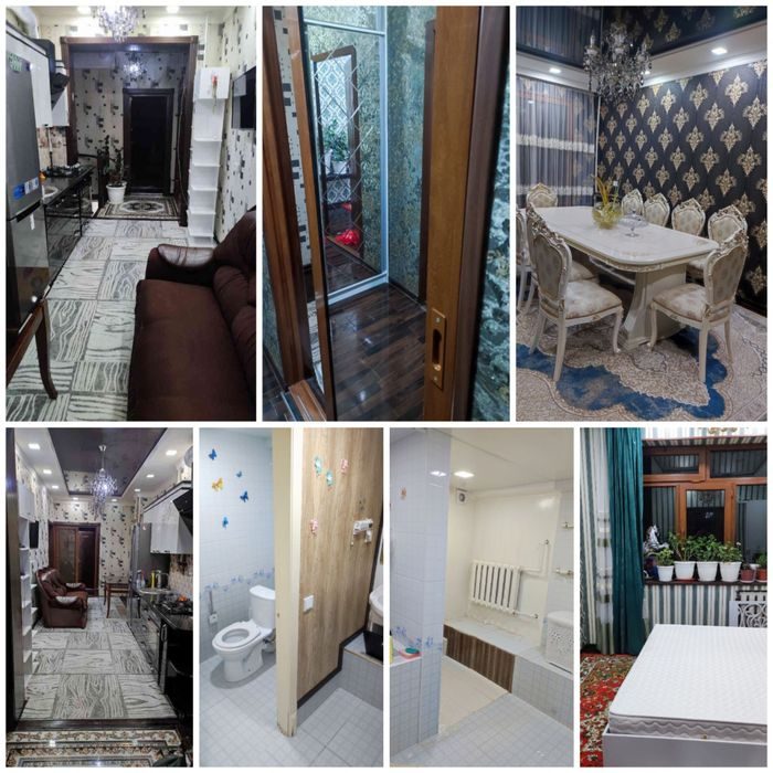 1-room apartment, 43 m², Tashkent, Almazar District, for rent