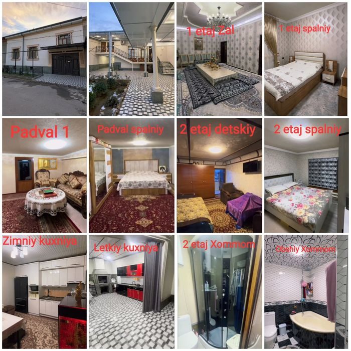 7-room house, 7 m², Tashkent, Almazar District, for sale