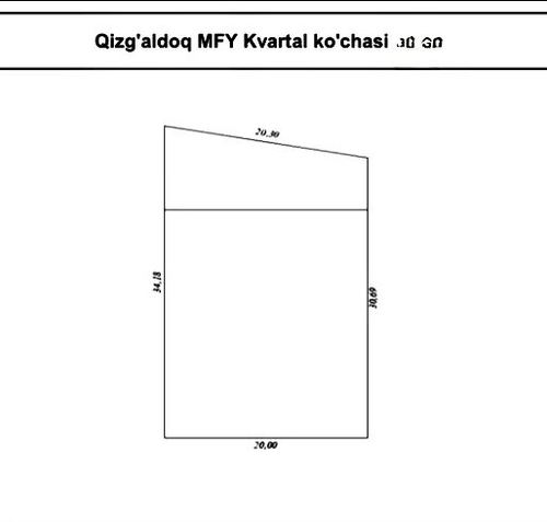 Тошкент тумани, Қизғалдоқ МФЙ , 6 квартал, Замона туйхона рупарасида.
