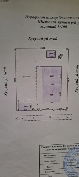 8-xonali uy, 677 m², Нурафшан (Тойтепа), sotuvga