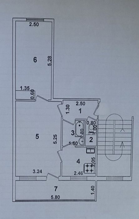 2-xonali kvartira, 50 m², Toshkent, Uchtepa tumani, sotuvga