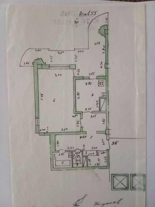 2-room apartment, 62 m², Tashkent, Uchtepa District, for sale