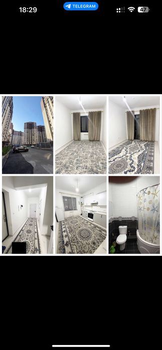 2-room apartment, 60 m²