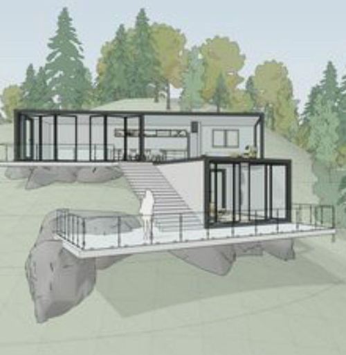 4-room house, 255 m²